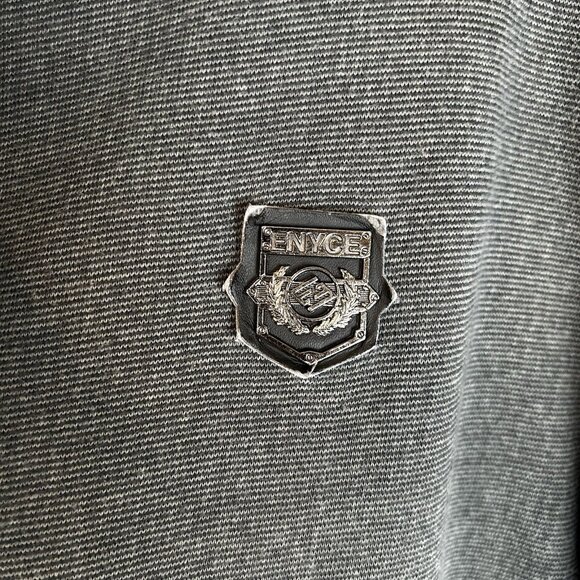 Y2K Enyce By Sean Combe Mens Size L Full Zip Bomber Jacket (missing Partial Tab) - Picture 3 of 5